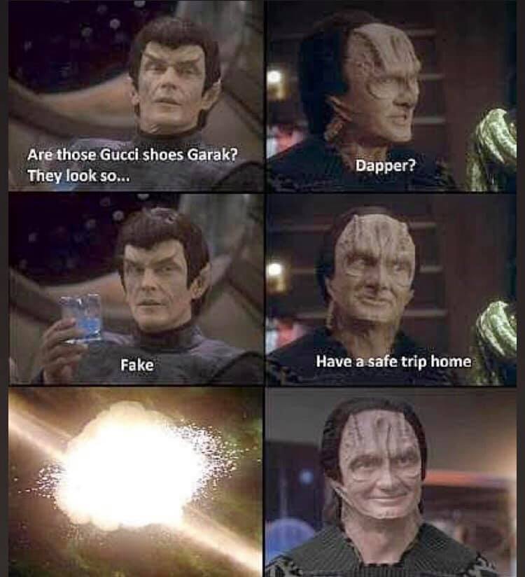 The meme is a joke about the Star Trek character Lieutenant Worf, who is known for his strict adherence to Klingon culture and tradition. The meme shows a photo of Worf with the caption "I'm Worf" and then a second photo of him with the caption "I'm also a fashion expert" and then a third photo of him with the caption "I'm also a 90s R&B fan".